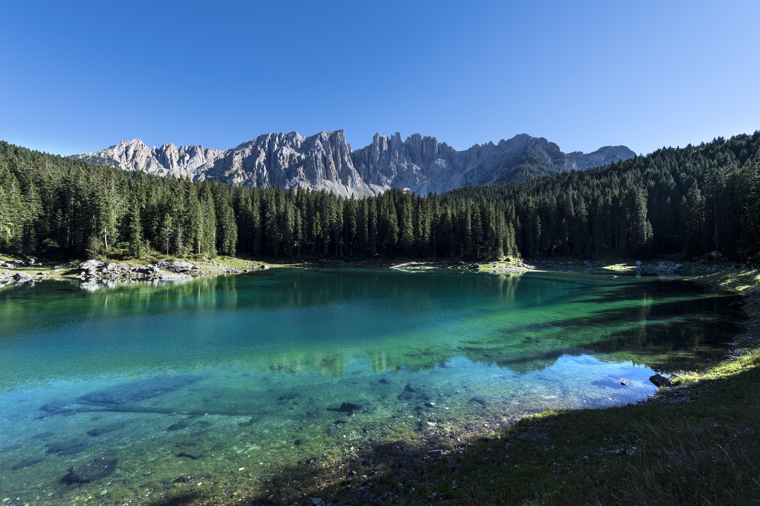 Karersee Im Sommer